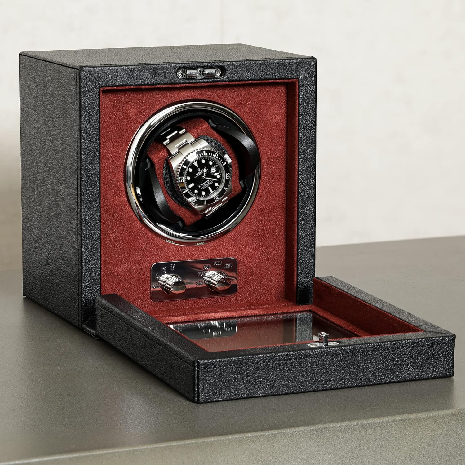 Remontoir Montre Automatique Rothwell Rouge