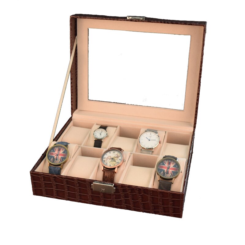 Coffret Pour Montres en Cuir - Boite à Montre